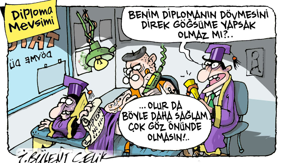 İ. Bülent Çelik'in 23 Haziran 2026 tarihli karikatürü 1